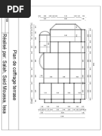 Plan de Coffrage Terrasse