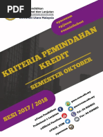 Kriteria Pemindahan Kredit JA172