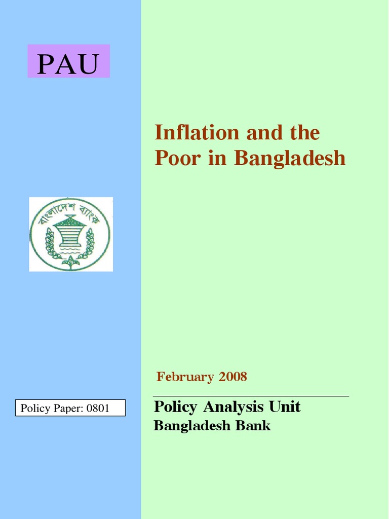 Inflation and The Poor in Bangladesh PDF | PDF | Inflation | Monetary ...