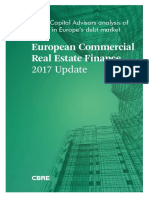 8145 - CBRE European Commercial Real Estate Finance 2017 - FINAL