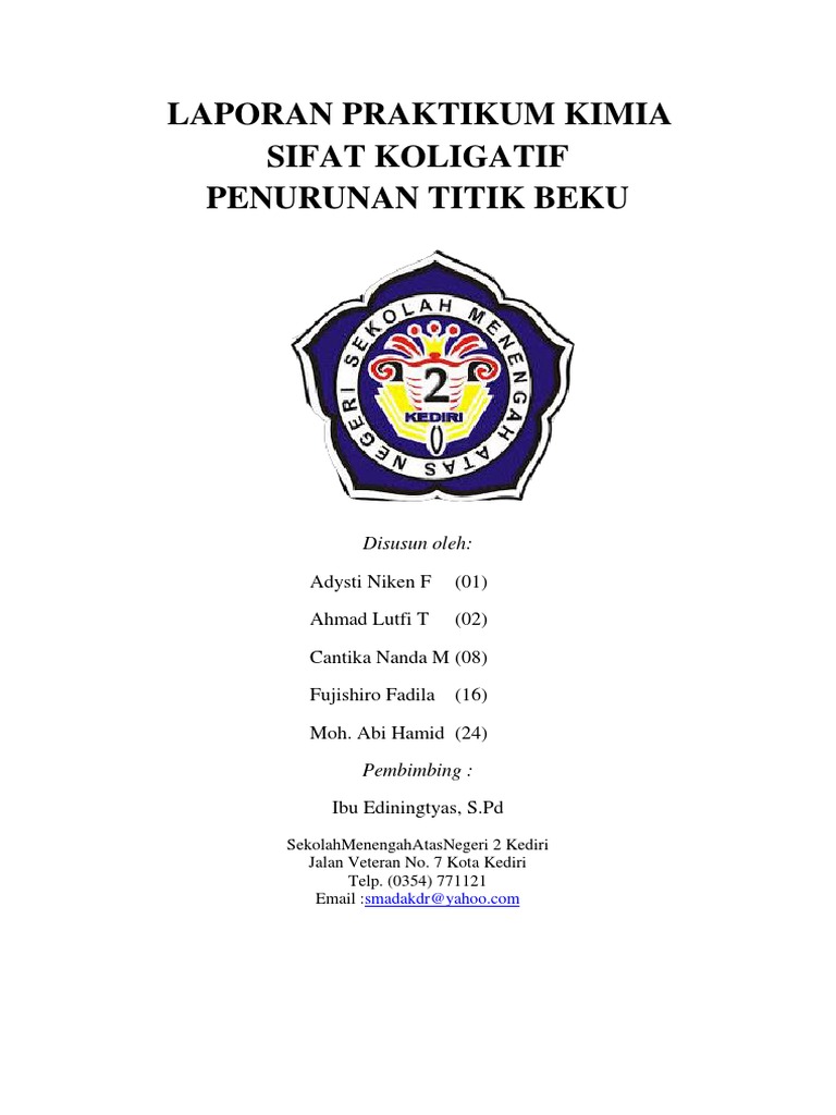 Laporan Kimia Es Puter | PDF