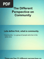 Understanding The Community | PDF | Community | Cultural Assimilation
