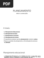 PLANEJAMENTO EDUCACIONAL