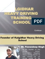 Kalgidhar Heavy Driving Training School
