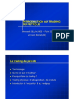 Le Trading Du Petrole Abstract