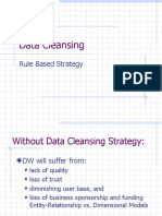 Data Cleansing: Rule Based Strategy