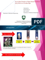 Numerical Simulation On Heat Transfer of Water-Based Nanofluid (Al O) Flow in A Circular Pipe