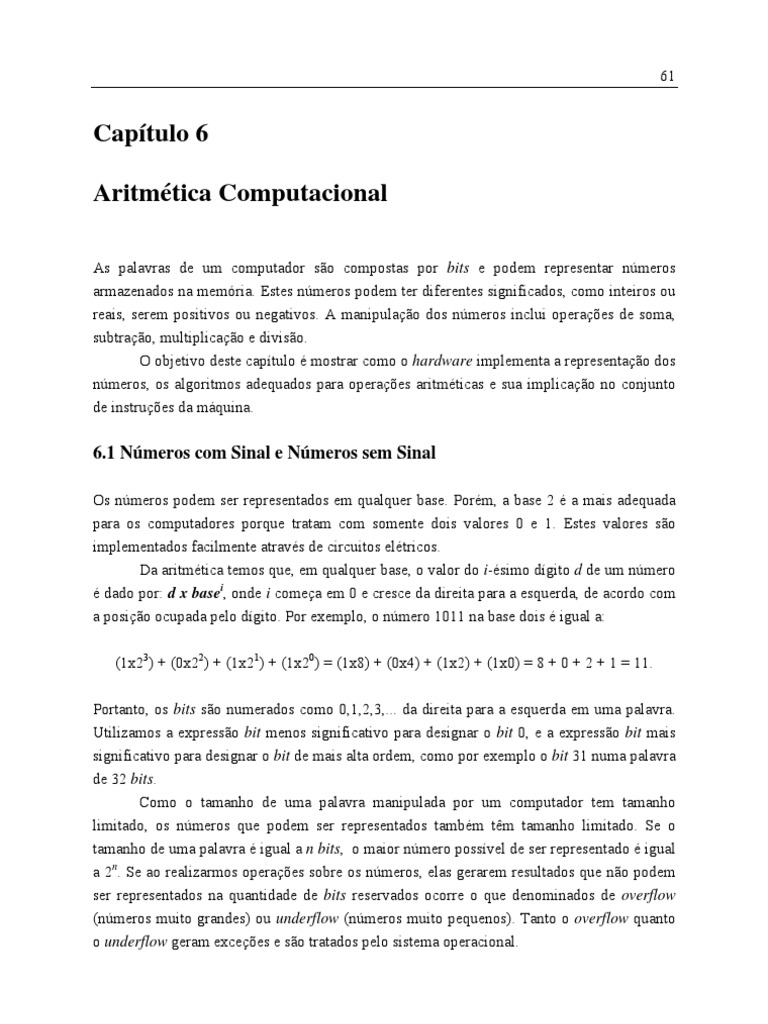 Aritmetica Computacional Cap6 | PDF