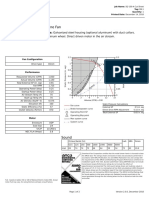 Direct Drive Centrifugal Inline Fan Cut Sheet