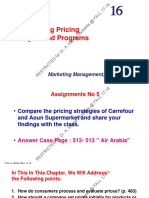 CH 16 Developing Pricing Strategies and Development Dr. a Haidar @ FALL 17-18