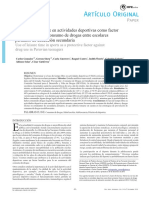 Articulo Original DR Carlos Alejandro Gonzales Medina Uso Del Tiempo Libre en Actividades Deportivas y Drogas en Escolares Peruanos