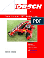 MT-Series Joker Parts Catalog 2013