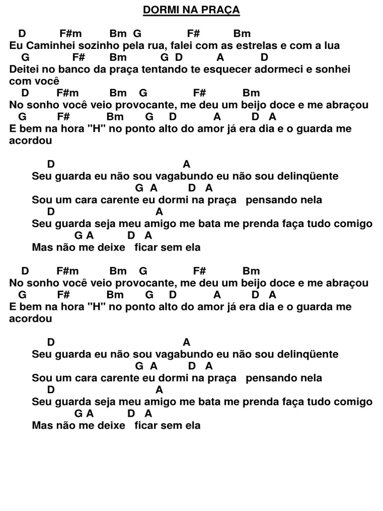 Letra e Cifras de 