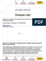 PKR - Ranging Right - How To Put Your Opponents On A Hand Range PDF