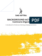 Background Actors - Sag-Aftra