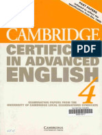 (Cae Practice Tests) University of Cambridge Local Examinations Syndicate-Cambridge Certificate in Advanced English 4 Student's Book with answers_ Examination Papers from the University of Cambridge L.pdf