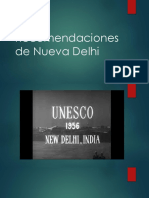 Recomendaciones de Nueva Delhi 1956