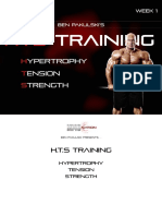 Ben Pakulski's H.T.S Training Program