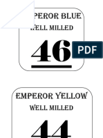 Emperor Blue: Well Milled