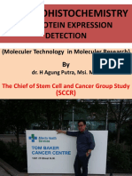 On Protein Expression Detection: Immunohistochemistry