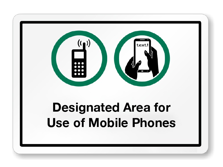 Mobile Phone Use Zone | PDF