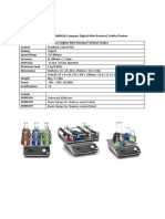 Compact Digital Mini Orbital Shaker 88880026 Specs