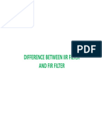 Difference Between Iir Filter Difference Between Iir Filter and Fir Filter