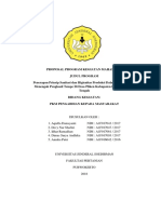 Proposal PKM Penerapan Prinsip Sanitasi