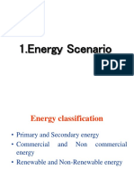 1. Energy Scenario