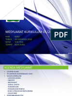 Mesy - Kurikulum 2019