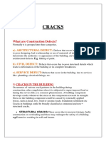 Cracks: What Are Construction Defects?