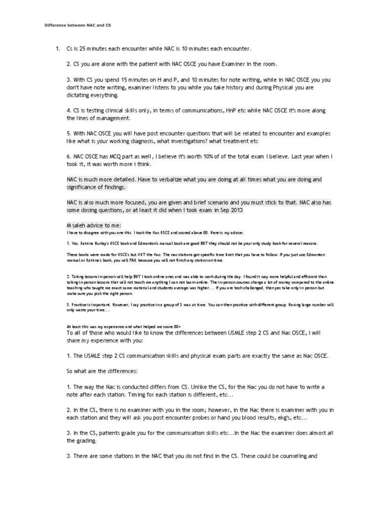 How To Do Good in Na Exam | PDF | United States Medical Licensing ...