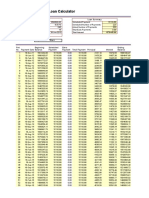 Loan Calculator: Enter Values Loan Summary