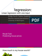 Machine Learning Regression