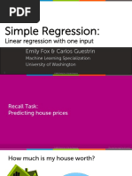 Machine Learning Regression