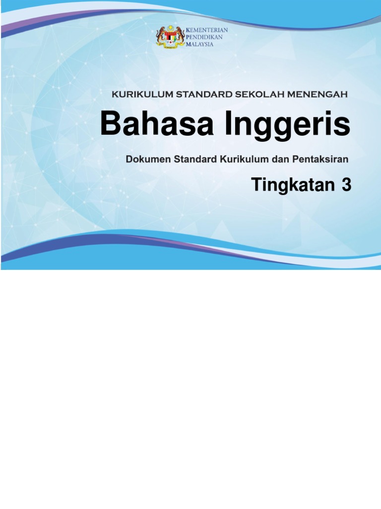English Form 3 Dskp  Project Based Learning  Teachers
