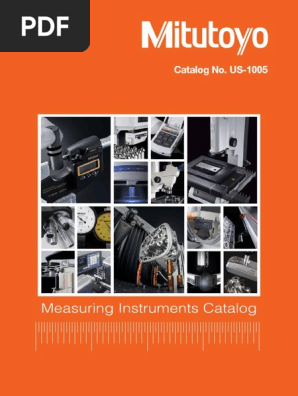Mitutoyo Katalog Usa 1005 Calibration Metrology