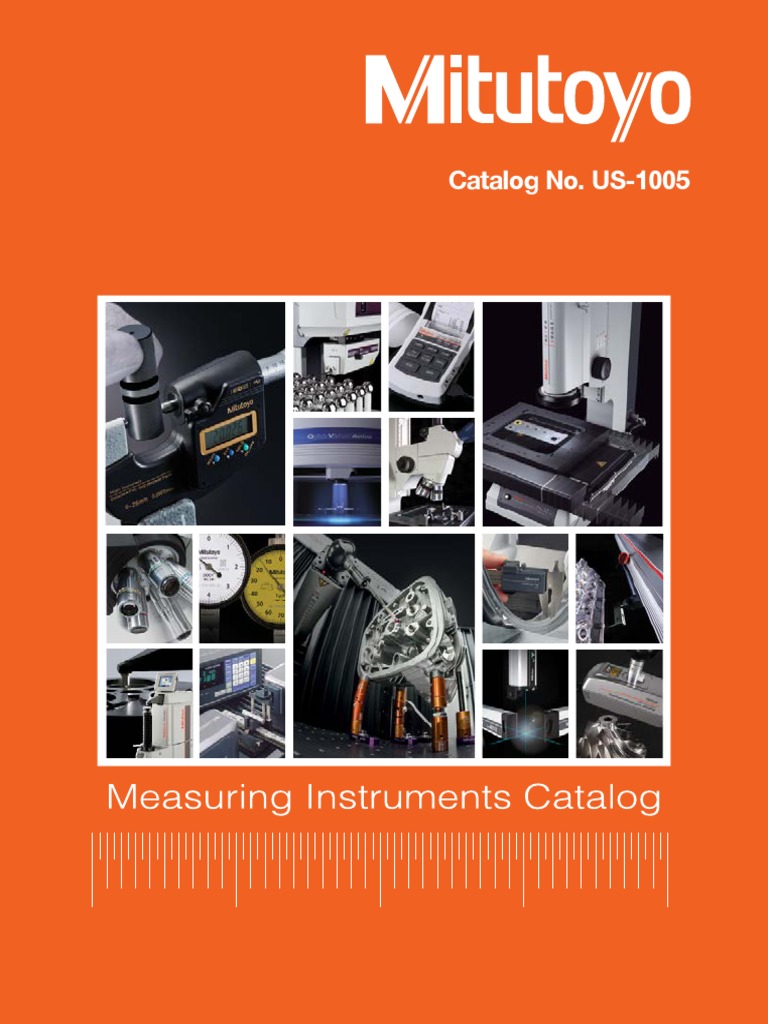 Mitutoyo Katalog Usa 1005 Calibration Metrology