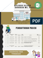 Aplikasi Klinik Menggunakan Ms Excel