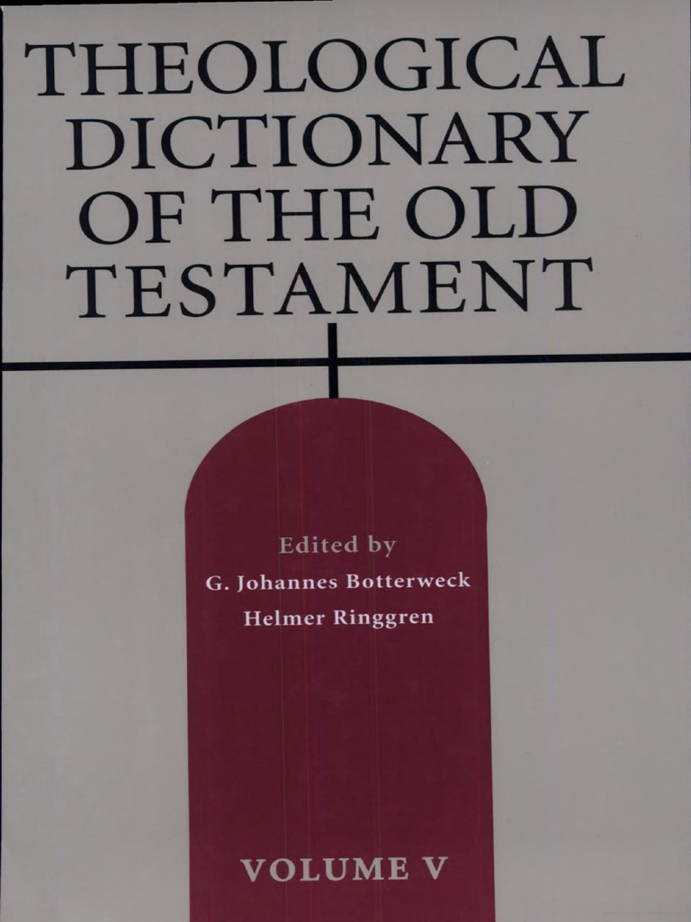 theological wordbook of the old testament pdf download