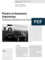 Plastics in Automotive Engineering: Technical Solutions and Trends