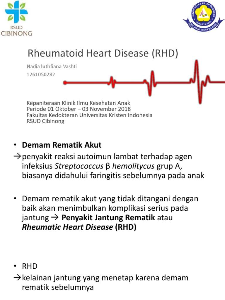 Rheumatoid Heart Disease | PDF