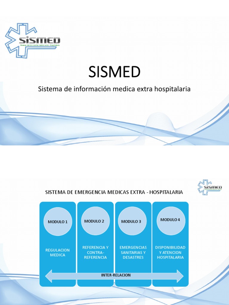 Sistema SISMED: Emergencias Médicas | PDF | Ambulancia | Hospital