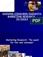 Marketing Research Methods in India