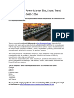 Gas Temporary Power Market Size