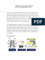 PLC Street Light Automation