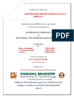 Arduino Based Programmable Digital Data Display