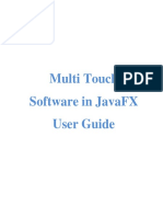 Multi Touch Software Report v. 1.4