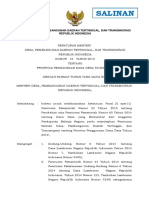 Peraturan Menteri Desa Pembangunan Daerah Tertinggal Dan Transmigrasi Nomor 16 Tahun 2018