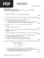 F6 Maths 2013 1stTest